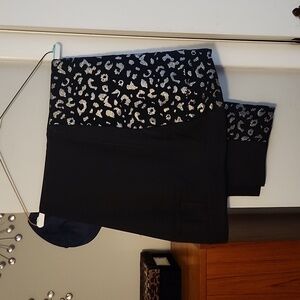 Eloquii leopard front pants